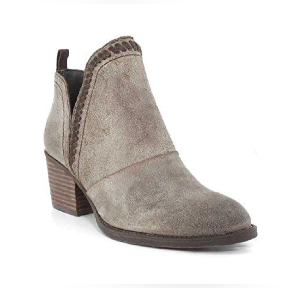 OTBT Venture Heel Booties Leather Ankle Boots Size 6.5